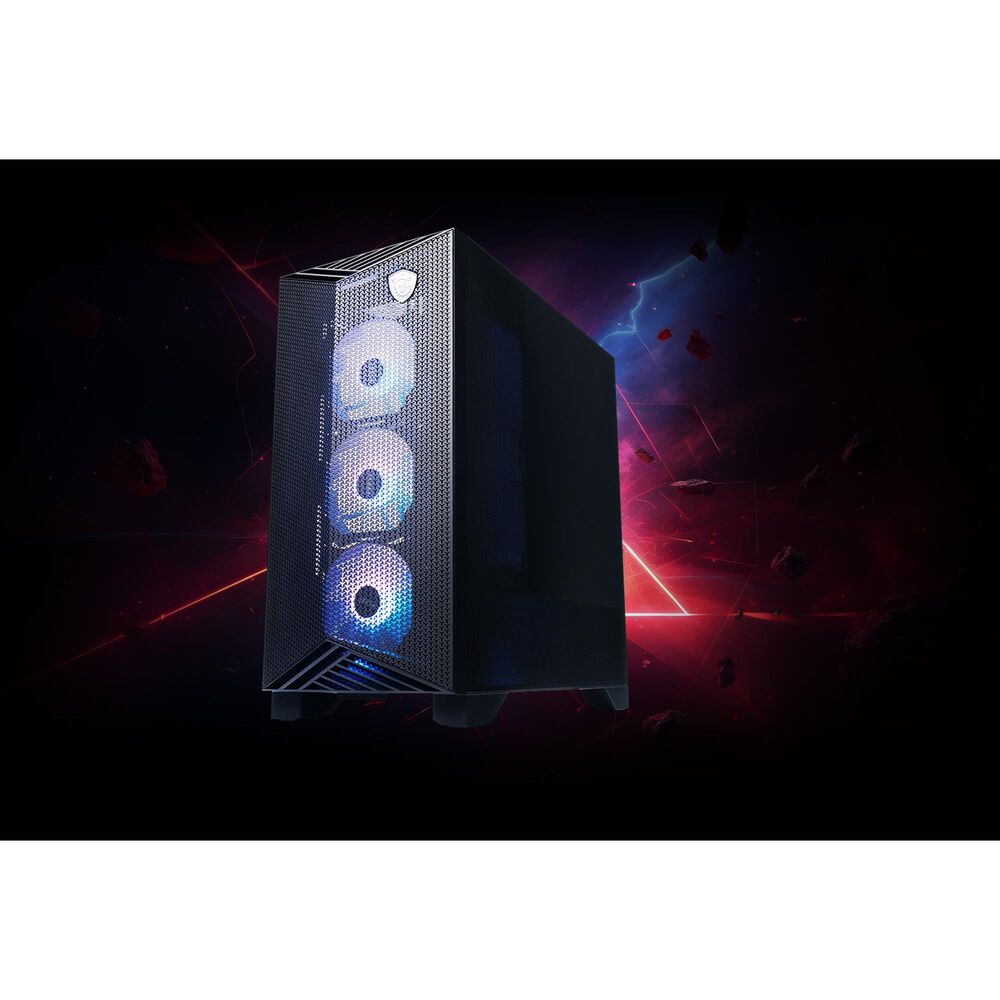 MSI Aegis Gaming Desktop | AMD Ryzen 9 7900X - 32GB RAM - NVIDIA GeForce RTX 4070 Super - 2TB SSD in Black, , large