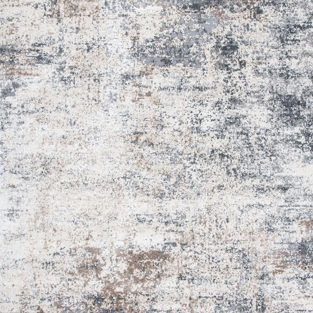 Safavieh Aston ASN705 3&#39; Square Ivory and Grey Area Rug, , large