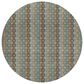 Dalyn Rug Company Kenner Brown 8" Round Area Rug, , large