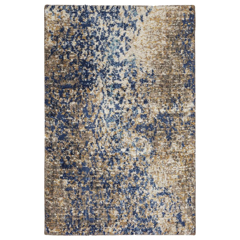 Karastan Cosmopolitan 2" x 3" Indigo Area Rug, , large