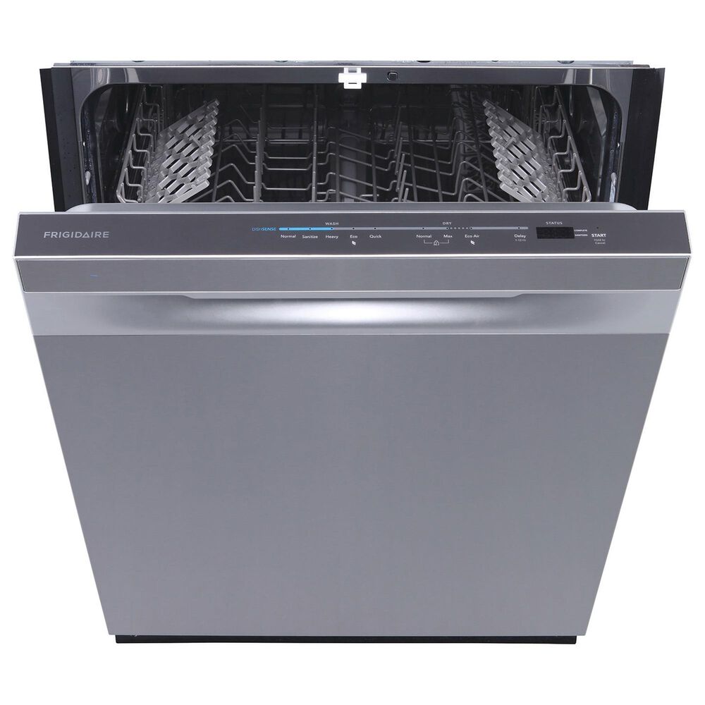 Frigidaire 24&quot; Built-In Pocket Handle Dishwasher with Hybrid Tub in Stainless Steel, , large