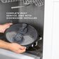 GE Appliances 24" Electronic Touch Built-In Dishwasher in White, , large