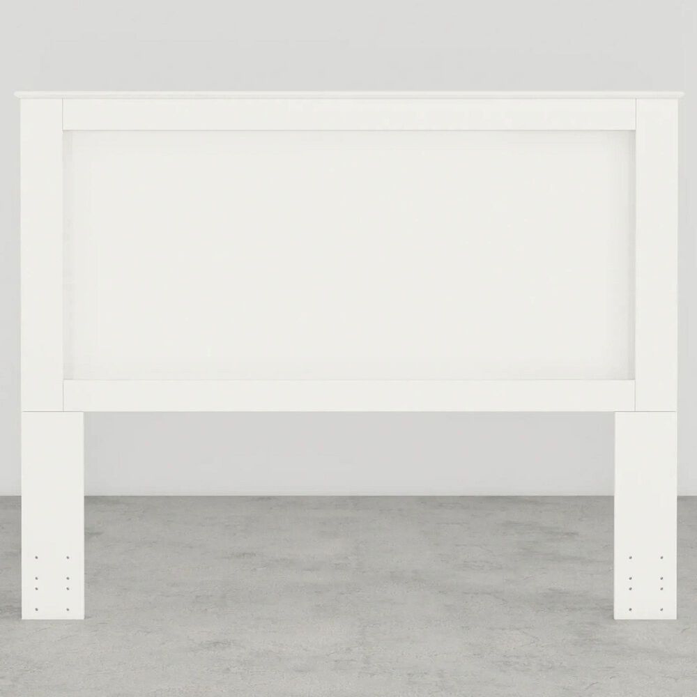 Lemoore Essential Full/Queen Panel Headboard in Rockport White, , large