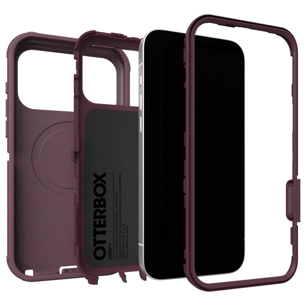 OtterBox Defender Pro MagSafe Case with Camera Control for Apple iPhone 17 Pro Max in Purple Mystery, , large
