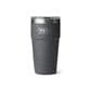 YETI Rambler 16 Oz Stackable Cup with MagSlider Lid in Black Stone, , large