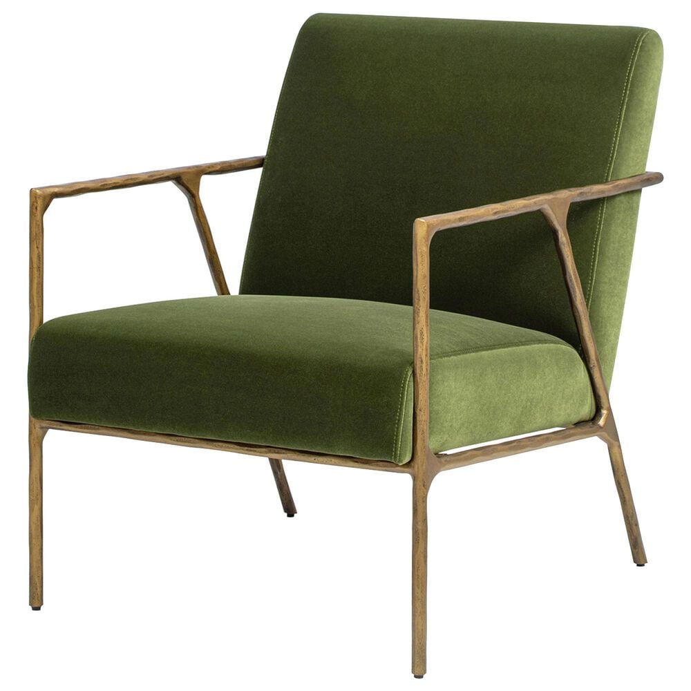 Jennifer Taylor Home Aerin Accent Chair in Olive Green, , large
