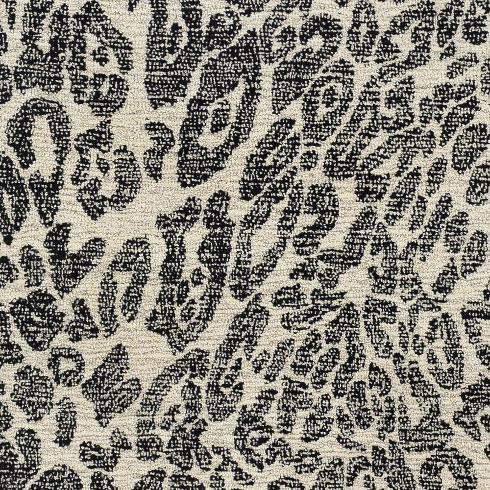 Surya Maroc MAR-2323 2&#39; x 3&#39; Black and Beige Area Rug, , large