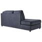 Ashley Maxon Place 2-Piece Right Facing Stationary Sectional in Navy, , large