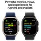Apple Watch Ultra 2 GPS + Cellular 49mm Natural Titanium Case with Blue Trail Loop - M/L, , large