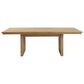 Furniture of America Virex Rectangle Extendable Dining Table in Natural, , large