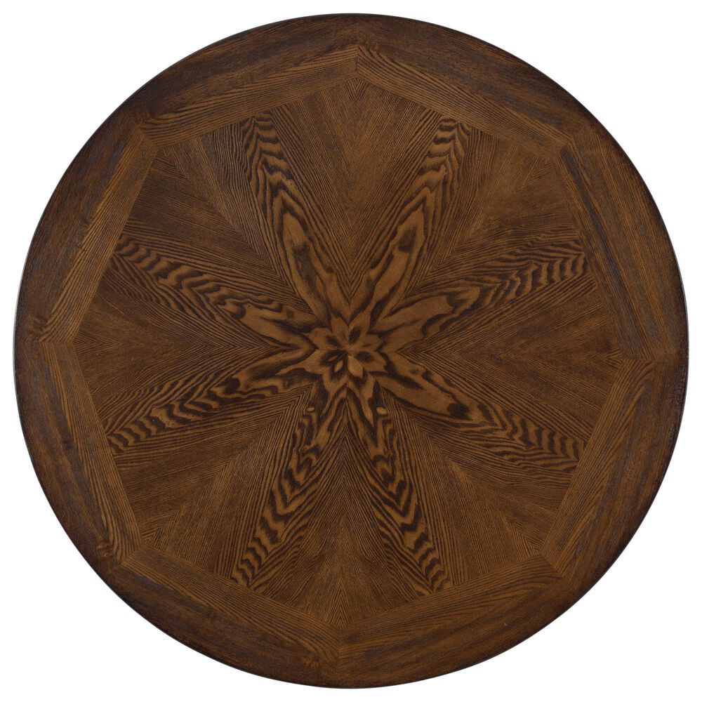 Linon Home Decor Franklin Cocktail Table in Umber Brown and Black, , large