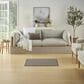 Nourison Courtyard Ivory and Charcoal 2" x 3" Indoor/Outdoor Area Rug, , large