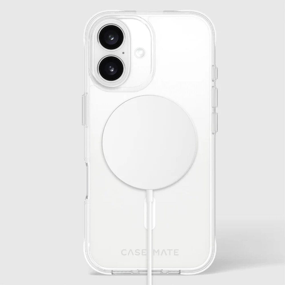 Case-Mate Tough Clear MagSafe Phone Case for the iPhone 16, , large