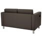 OSP Home Atlantic Stationary Loveseat with Charging Station in Graphite, , large