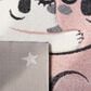 Safavieh Carousel Animals 6"7" x 9" Grey and Ivory Kids Area Rug, , large
