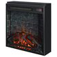 DHP 18" Electric Fireplace Insert in Black, , large