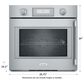 Thermador 30" Professional Single Electric Wall Oven with Left Side Opening Door in Stainless, , large