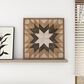 Maple and Jade 30" x 30" Southwest Abstract Wall Decor in Brown, White and Gray, , large