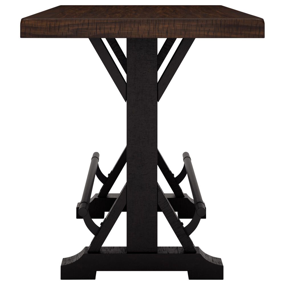 Ashley Valebeck Counter Height Table in Black and Brown - Table Only, , large