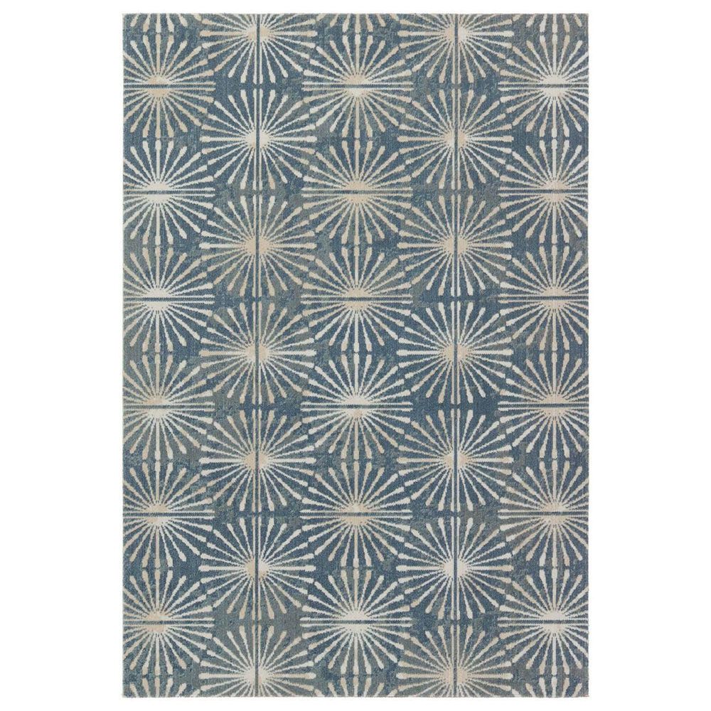 Jaipur Polaris Calvary 2"6" x 8" Rainy Day, Doeskin, Stormy Weather and Chinois Green Indoor/Outdoor Runner, , large