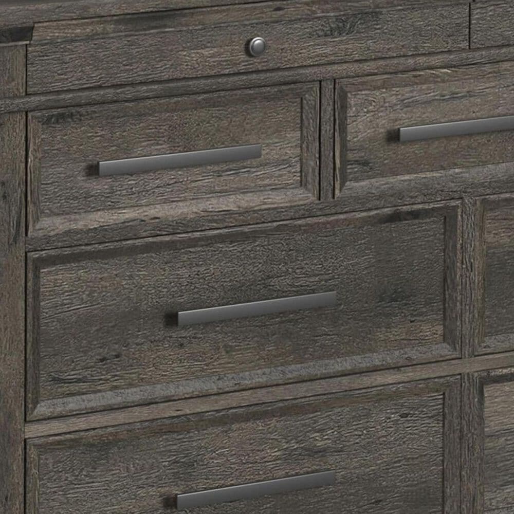 Mayberry Hill Park Ridge 4-Piece King Bedroom Set in Charcoal, , large