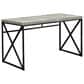 Glideaway 48" Contemporary Computer Desk in Reclaimed Grey, , large