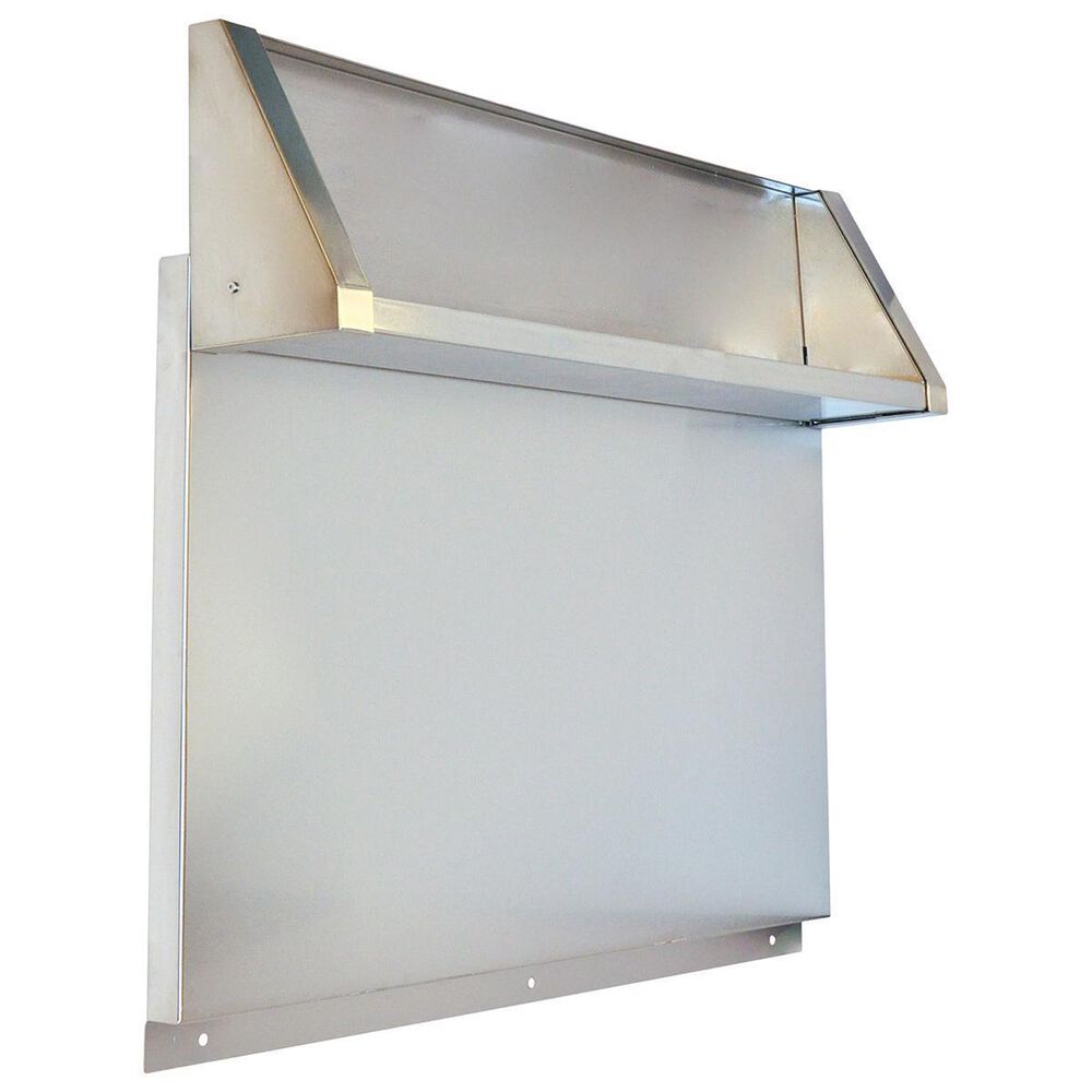 Whirlpool 22" Backguard with Shelf in Stainless Steel, , large