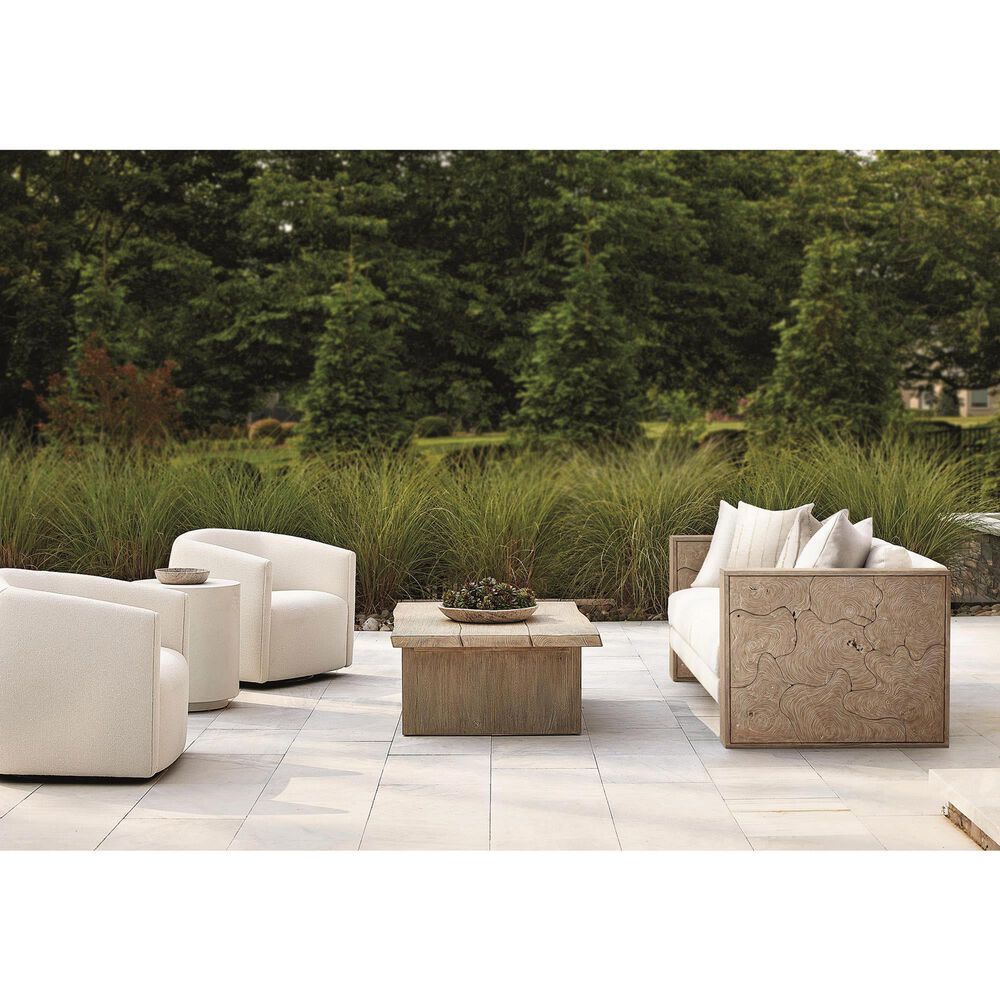 Bernhardt Madura Outdoor Sofa in White/Cream, , large