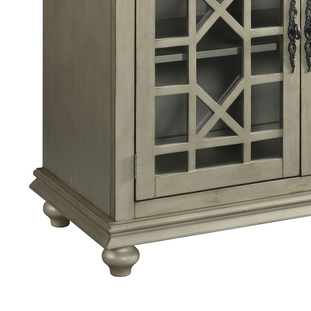 Martin Svensson Home Marche Small Spaces 32&quot; TV Stand in Antique Silver, , large