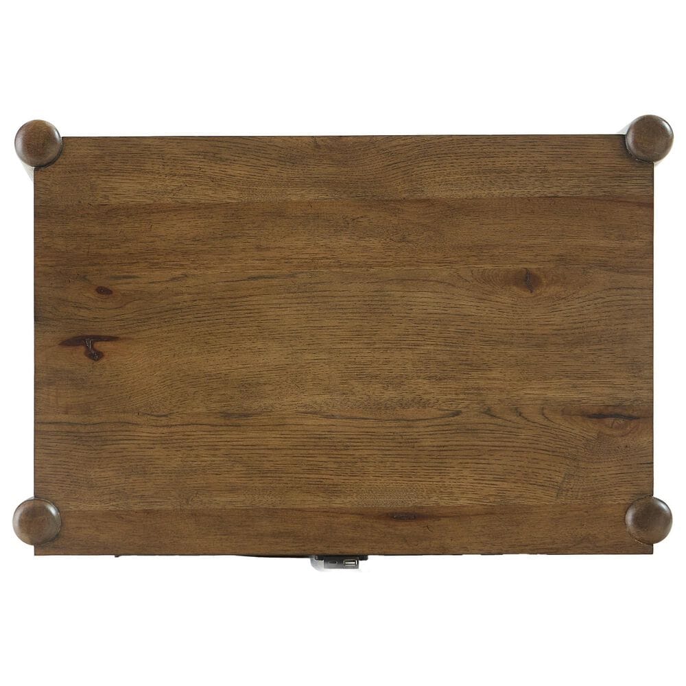 Riverside Furniture Henderson 4 Piece King Platform Panel Bedroom Set in Toasted Pecan, , large