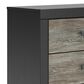 Ashley Broachmyn 4-Piece Queen Panel Bedroom Set in Black and Gray, , large