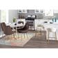Lumisource Matisse Counter Stool with Cream Cushion in Gold (Set of 2), , large