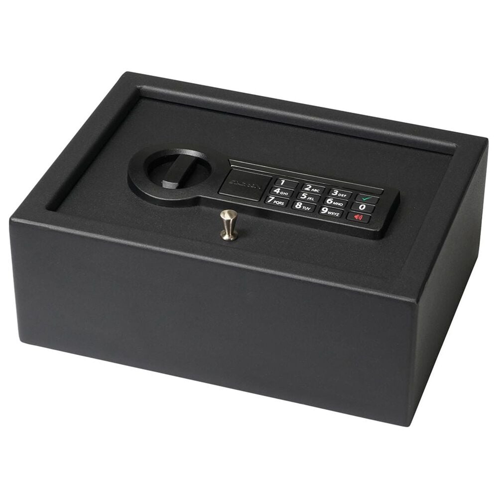 Stack-On Drawer Safe with Electronic Lock in Black, , large