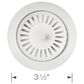 Blanco Metal Waste Flange in White, , large