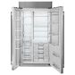 Sub Zero 24.8 Cu. Ft. Classic Side-by-Side Refrigerator in Stainless Steel, , large
