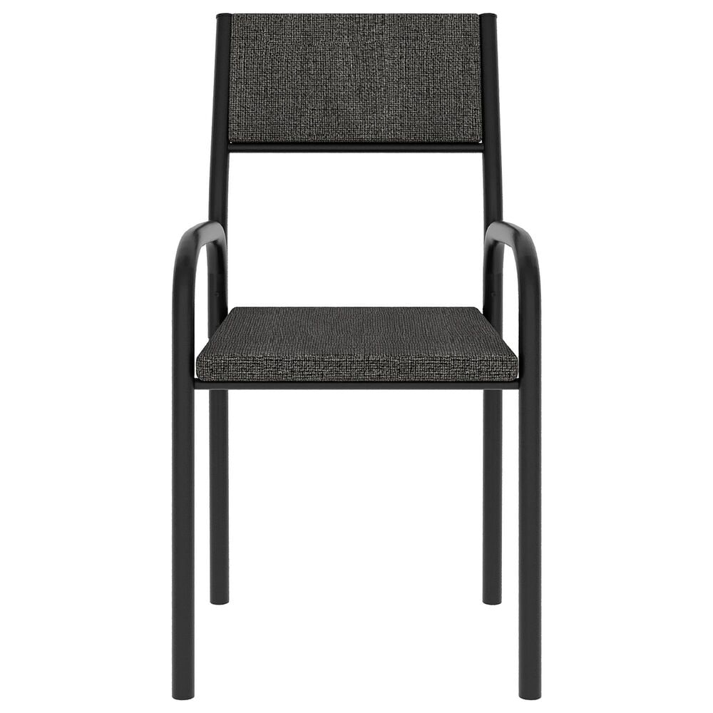 Rta Products Llc Office Visiting Chair with Metal Frame in Grayish Black, , large