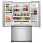 KitchenAid 25 Cu. Ft. French Door Refrigerator In Stainless Steel, , large
