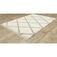 Oriental Weavers Axis AX08A 3"10" x 5"5" Ivory Area Rug, , large