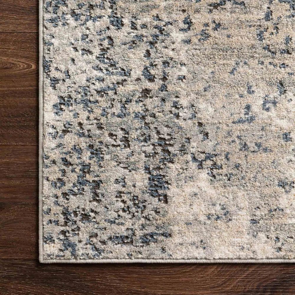 Loloi II Teagan TEA-07 2&#39;8&quot; x 10&#39;6&quot; Natural and Denim Runner, , large