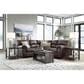 Ashley WillowBend 2-Piece Symmetrical Sectional with LAF Sofa in Umber, , large