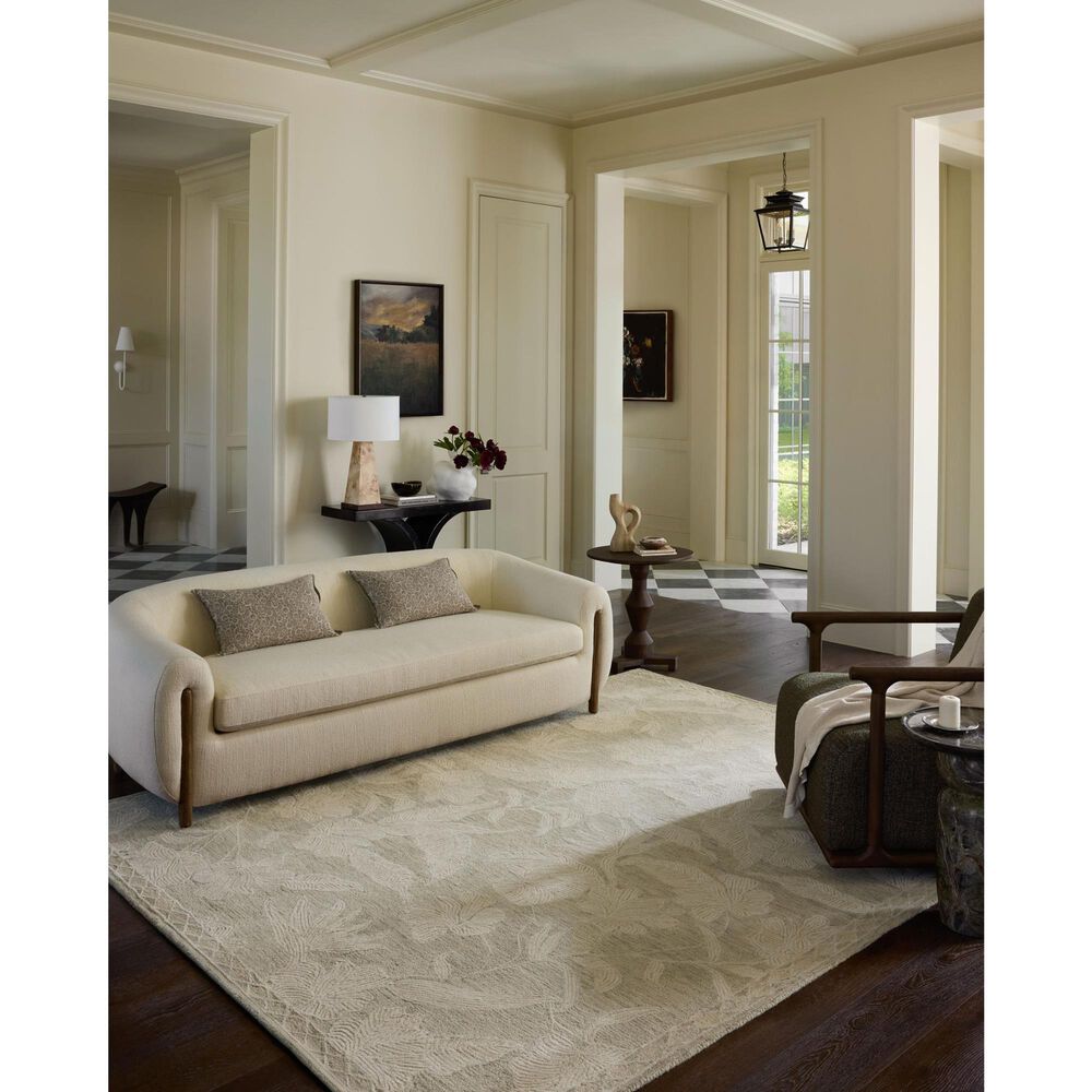 Loloi Lenore Sage and Natural 9'3" x 13' Area Rug, , large