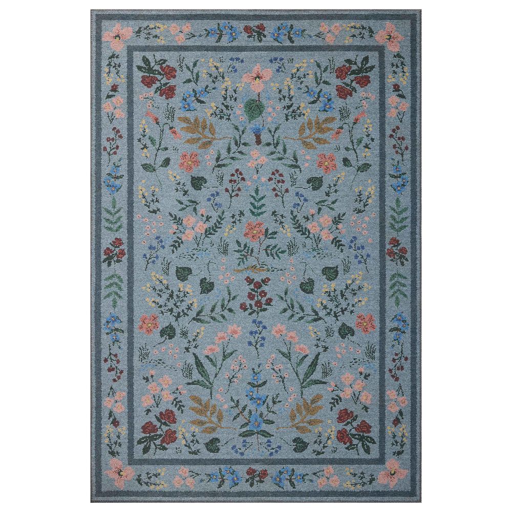 Loloi Wildwood Blue 3"9" x 5"6" Area Rug, , large