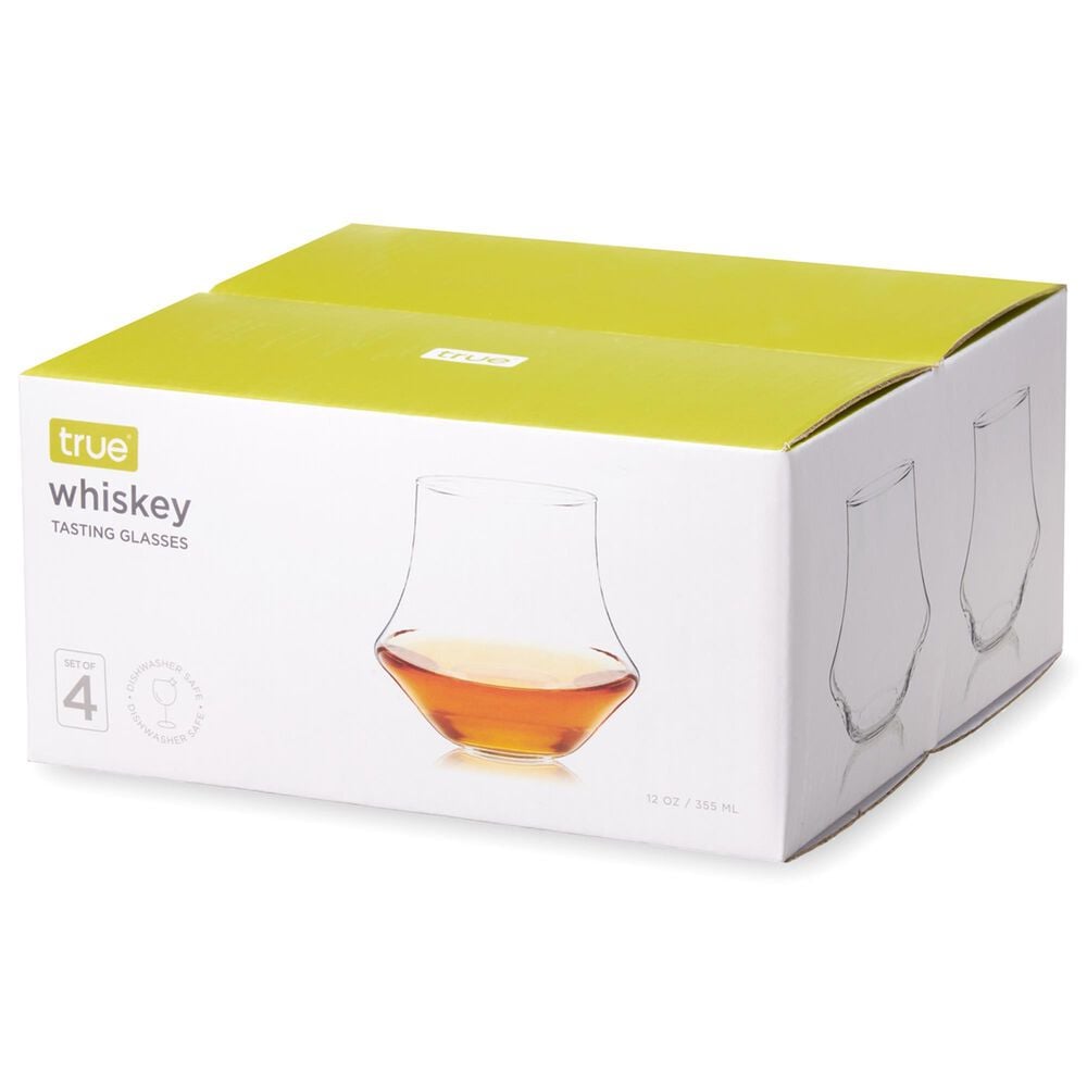 True Brands Whiskey Tasting Glasses in Clear &#40;Set of 4&#41;, , large