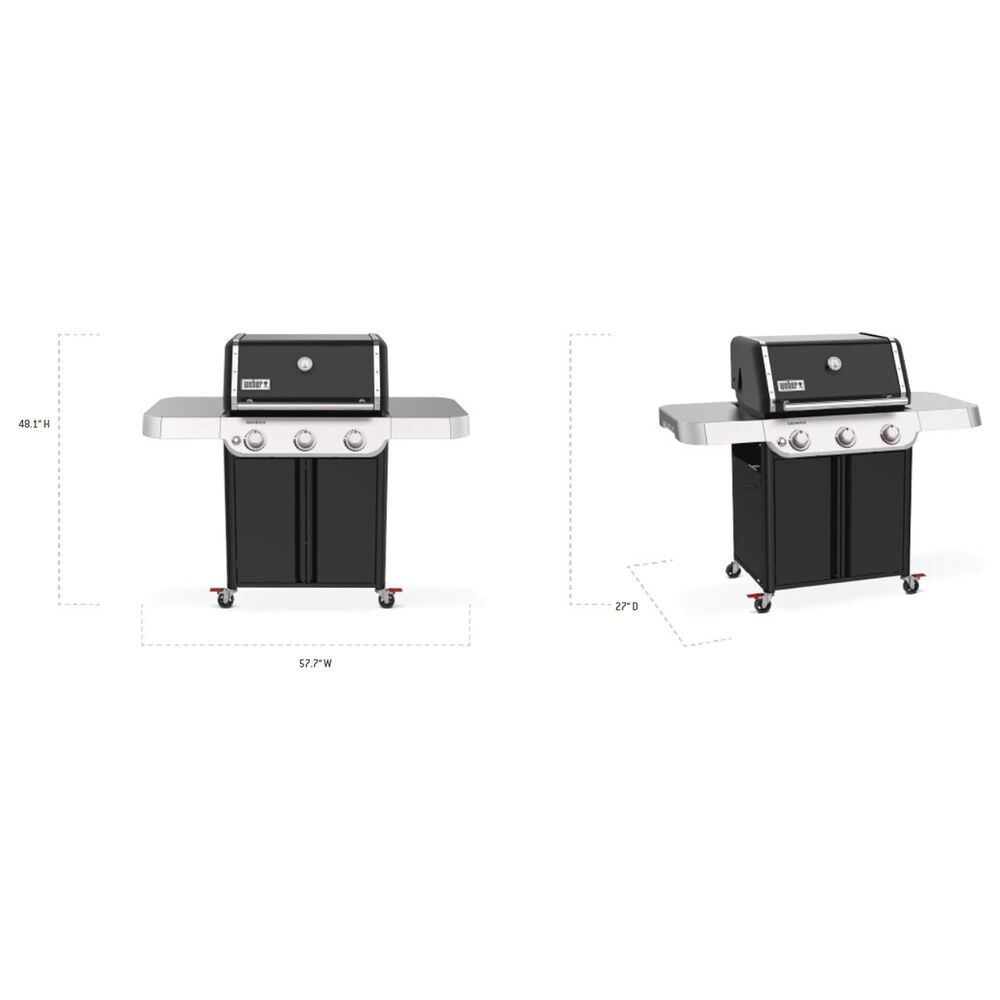 Weber Genesis E-315 3-Burner Liquid Propane Gas Grill in Black, , large