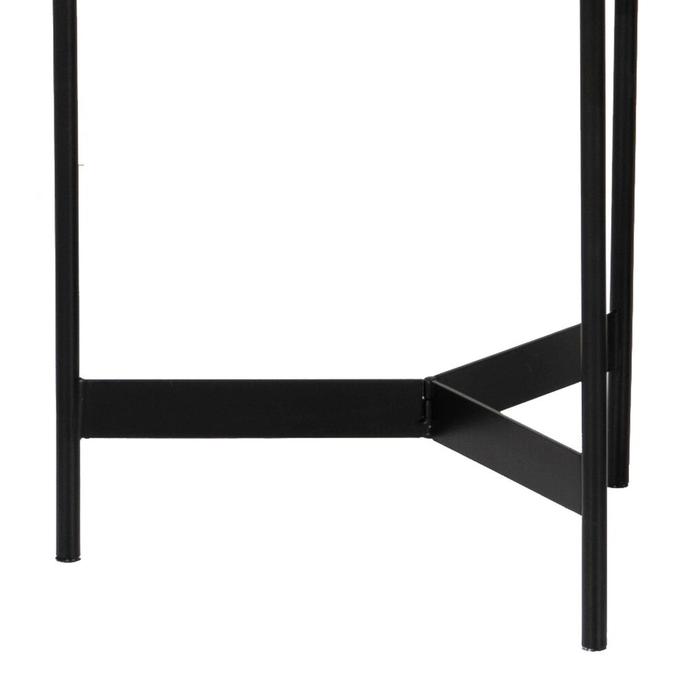 Linon Home Decor Evanston 2-Piece Nesting Table Set in Natural and Black, , large