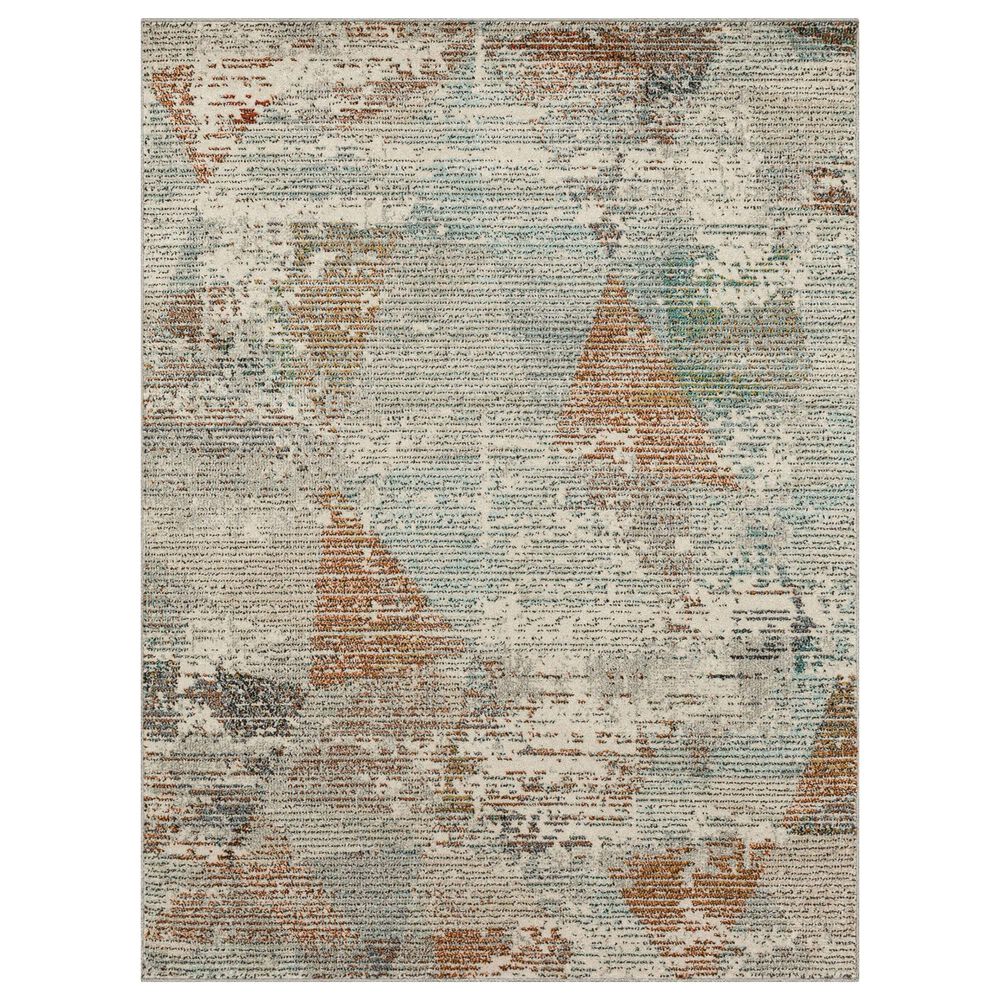 Mohawk Whimsy R1105 Grey 5"3" x 8" Area Rug, , large