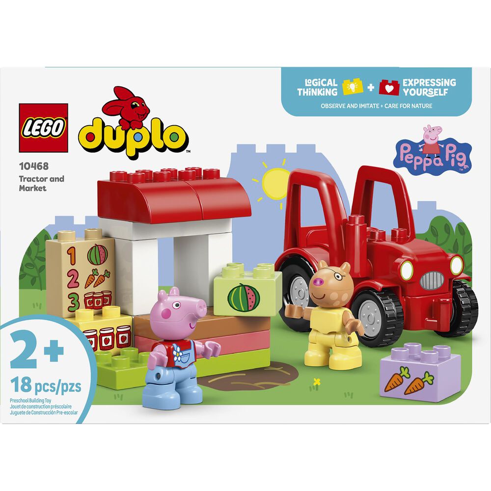 LEGO Tractor and Market Building Set, , large