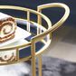 Ashley Wynora Bar Cart in Goldtone, , large