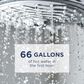 GE Appliances 40-Gallon Smart Short Electric Water Heater in Gray, , large