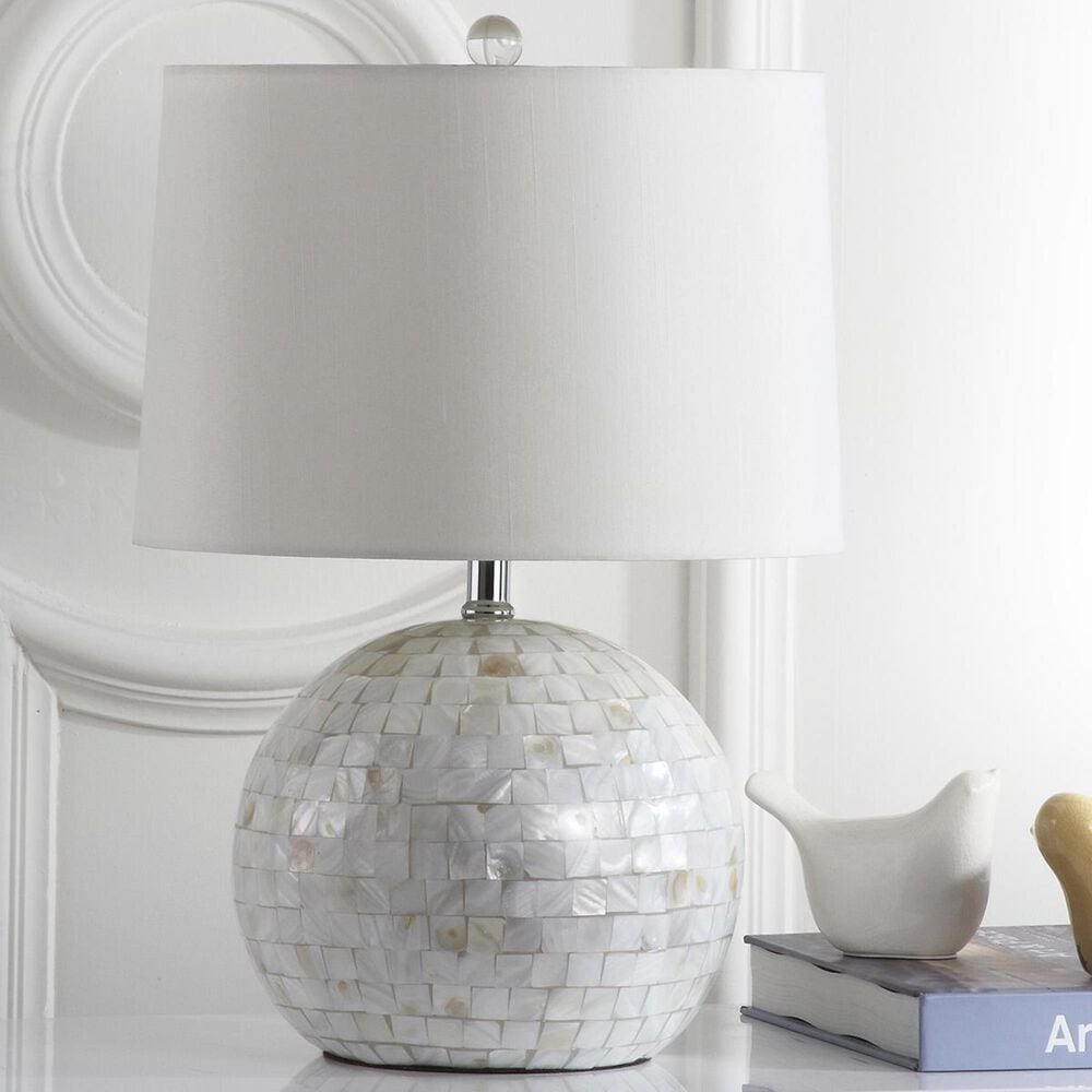 Safavieh Nikki 21" Table Lamp in Creme, , large
